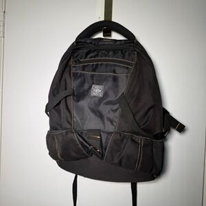 Cardiff Skate Co. Black Orange Skate Backpack NWOT Pockets Adjustable Straps
